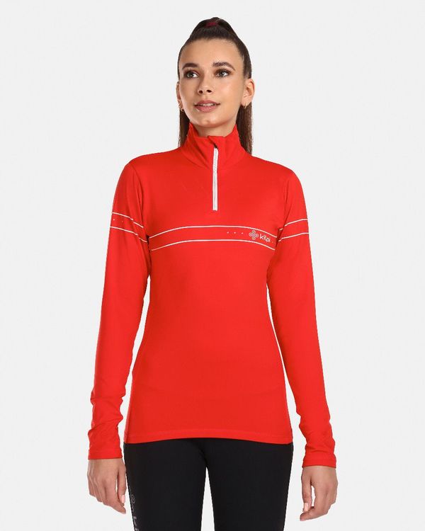 Kilpi Women's functional long-sleeved T-shirt Kilpi LEEMA-W Red