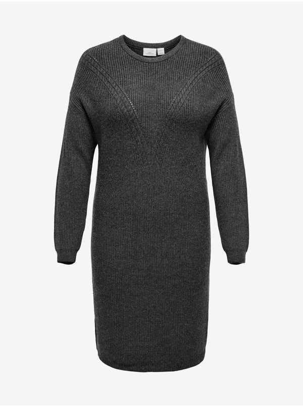 Only Women's grey sweater dress ONLY CARMAKOMA Ribi