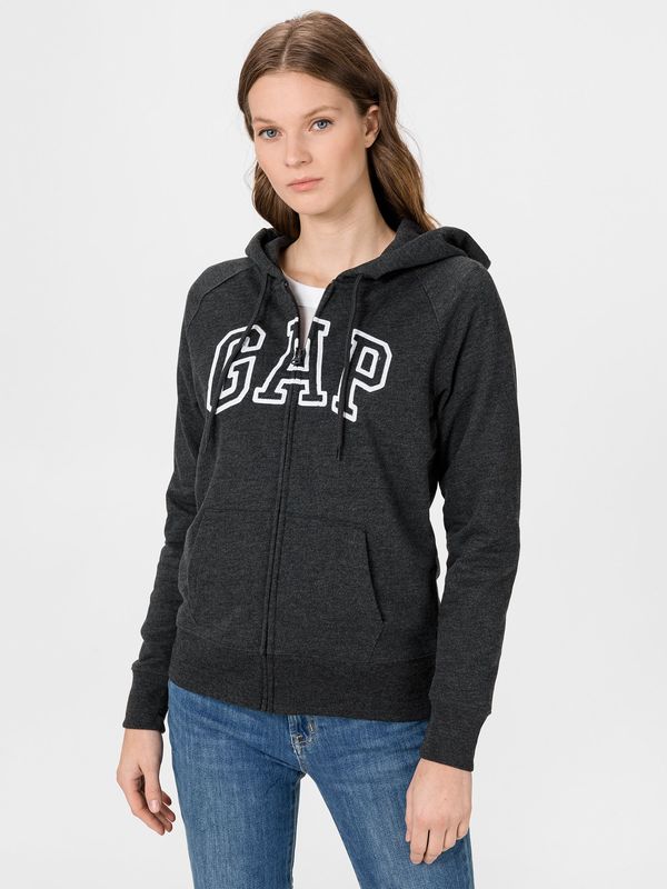 GAP Women's Grey Sweatshirt GAP Logo