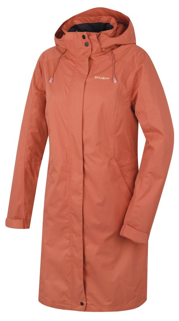 HUSKY Women's hardshell coat HUSKY Nut L faded orange