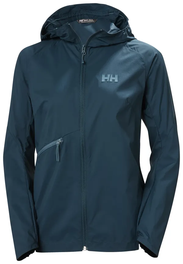 Helly Hansen Women's Helly Hansen Rapide Windbreaker Jacket Midnight Green