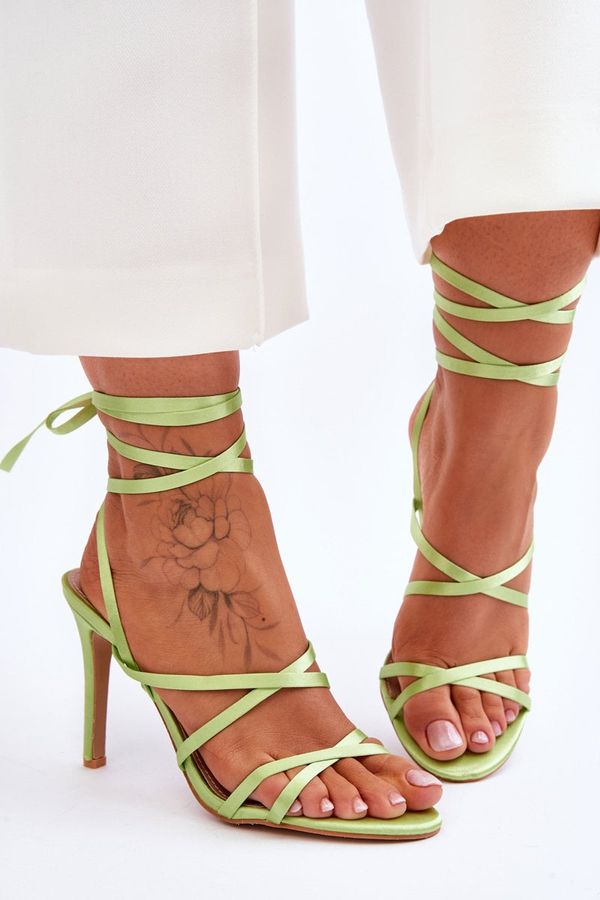Kesi Women's High heel Sandals Meya Green