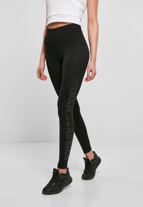 Urban Classics Women's high-waisted leggings black/black