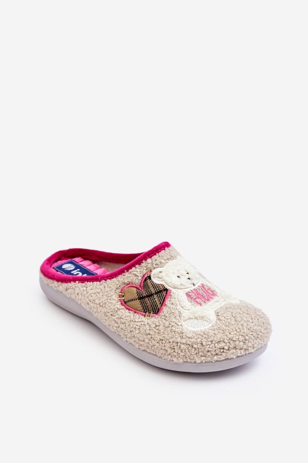 Inblu Women's Home Slippers Slippers with a Bear Inblu