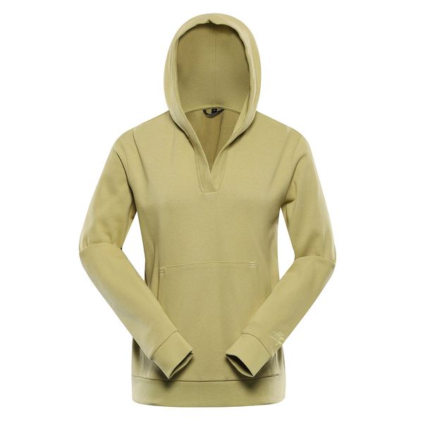 ALPINE PRO Women's hoodie ALPINE PRO MALMA weeping willow