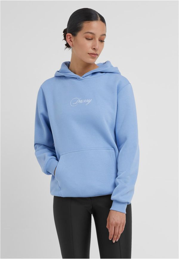 Mister Tee Women's hoodie Dreamy Wording blue