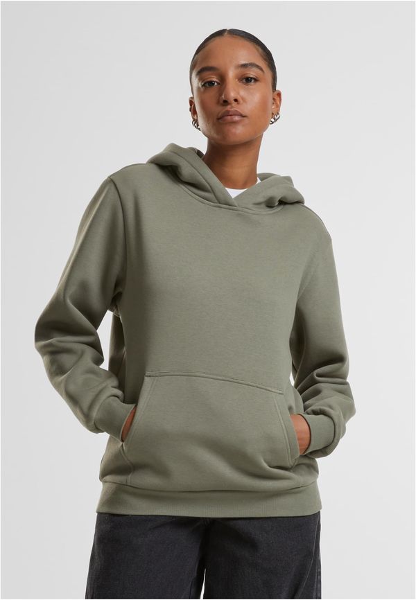 Urban Classics Women's hoodie Fluffy Hoody olive