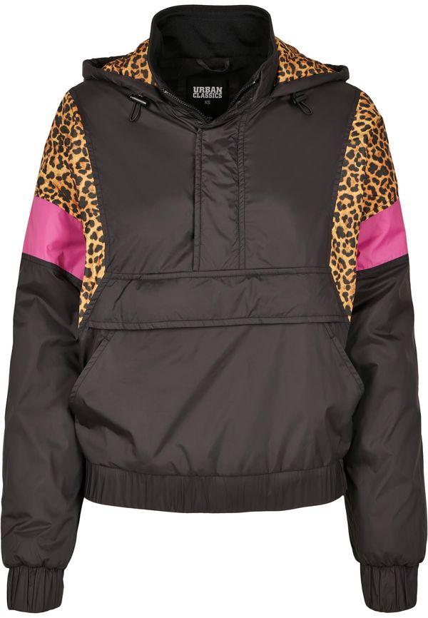 UC Ladies Women's Jacket AOP Mixed Pull Over Black/leo