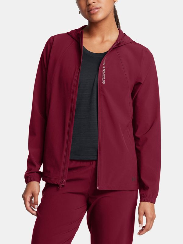 Under Armour Women's jacket Under Armour UA OutRun the STORM Jacket-RED - Women's