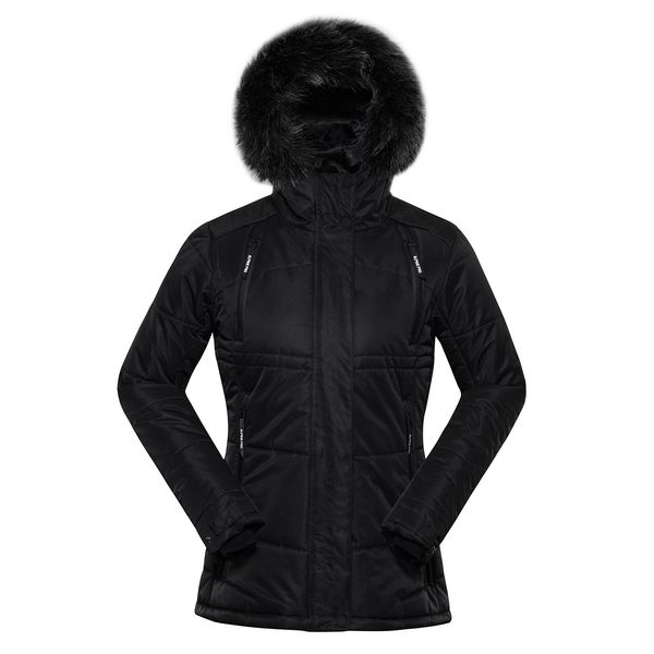 ALPINE PRO Women's jacket with membrane ALPINE PRO MOLIDA black
