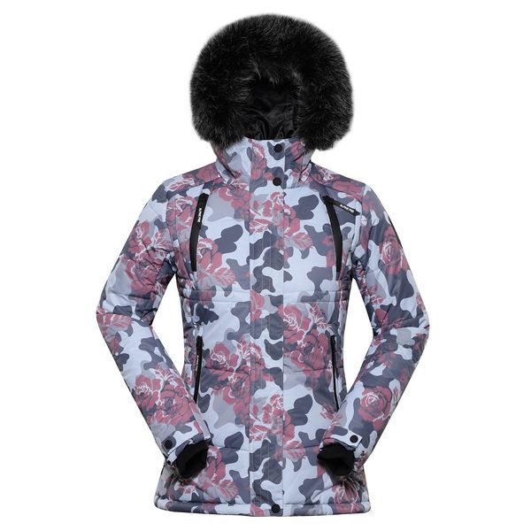 ALPINE PRO Women's jacket with membrane ALPINE PRO MOLIDA high rise PA variant