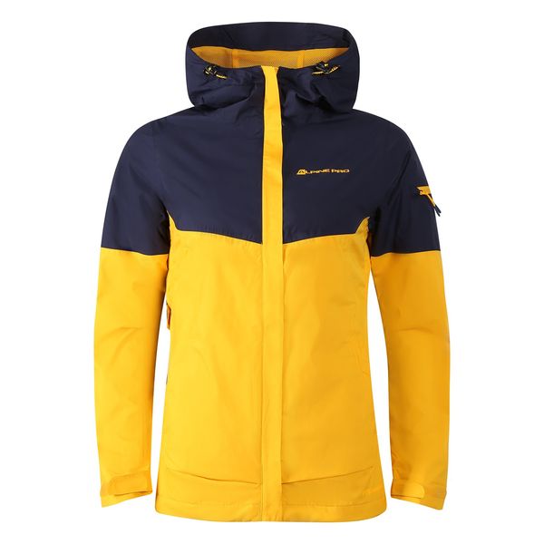 ALPINE PRO Women's jacket with ptx membrane ALPINE PRO NOREMA old gold