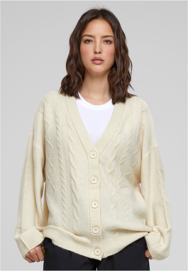 Urban Classics Women's knitted cardigan light beige