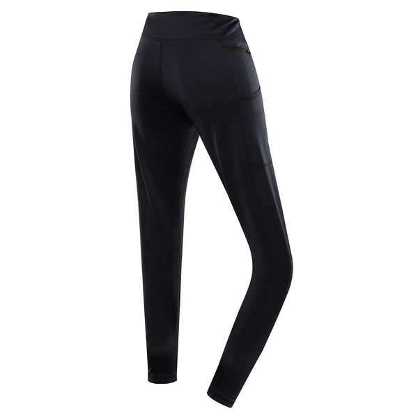 ALPINE PRO Women's leggings with cool-dry ALPINE PRO GERWA black