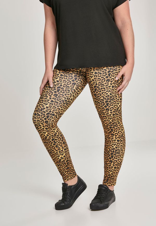 Urban Classics Women's leggings with leo pattern