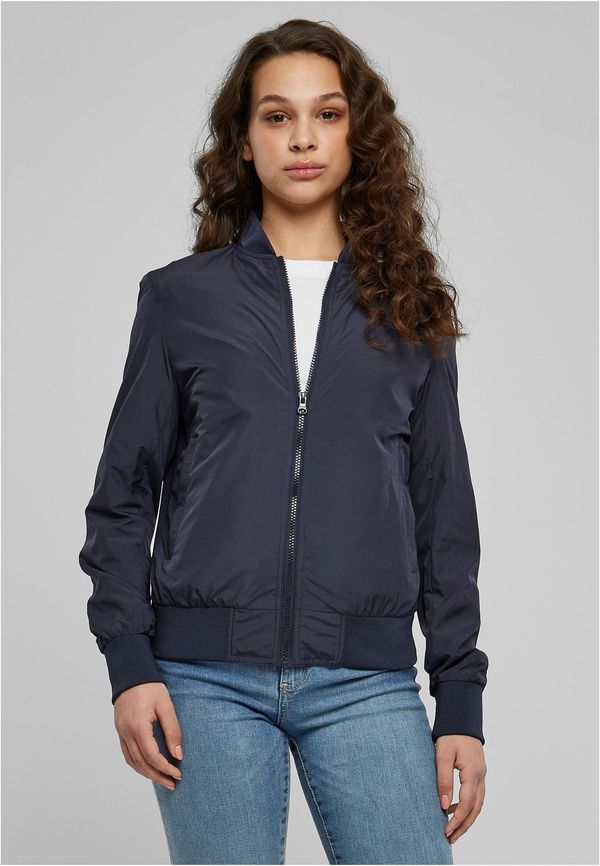 Urban Classics Women's Light Bomber jacket in a navy design