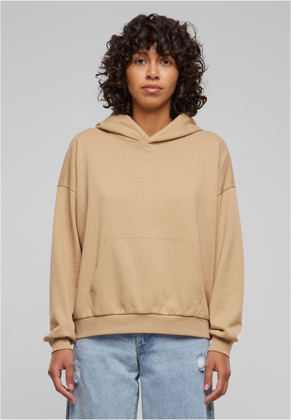 UC Ladies Women's Light Terry Oversized Hoodie - unionbeige