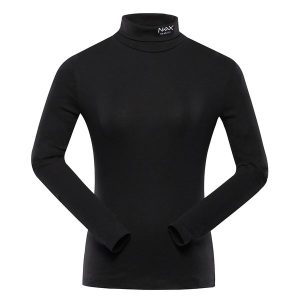 NAX Women's long-sleeved turtleneck nax NAX BERWA black