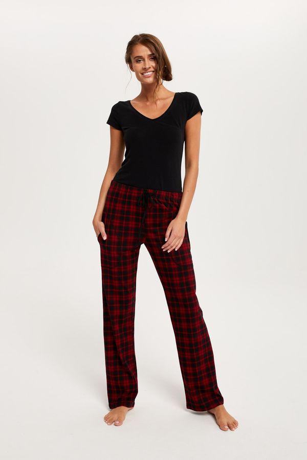 Italian Fashion Women's long trousers Ordesa - print