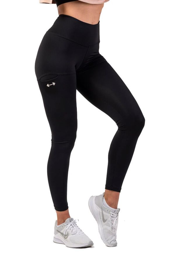 NEBBIA Women's Nebbia Active High-Waist Smart Pocket Leggings 402 black XS