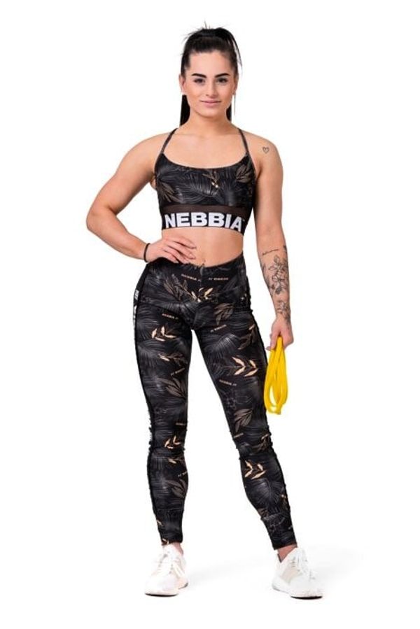 NEBBIA Women's Nebbia High-waist performance leggings 567 volcanic black XS