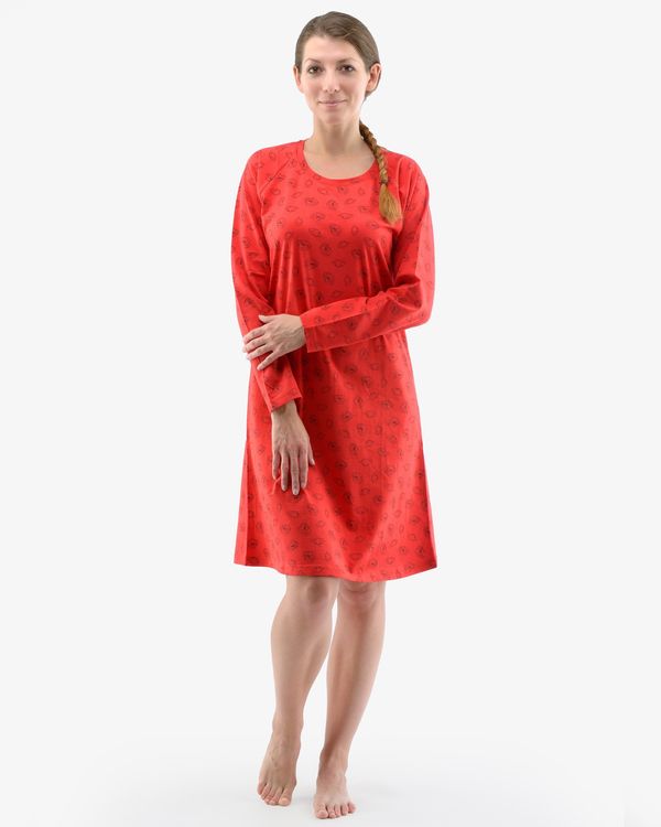 Gina Women's nightgown Gina red