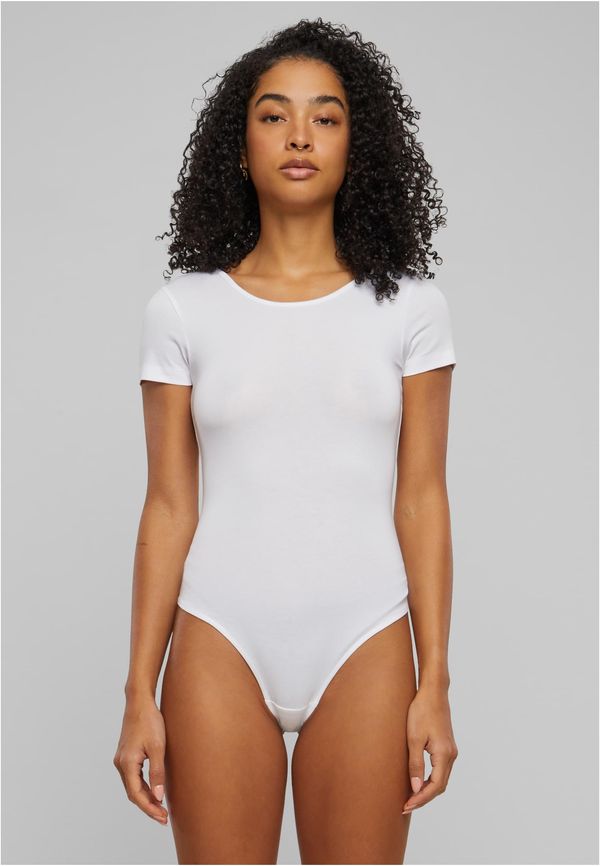 Urban Classics Women's Organic Stretch Jersey Body - White