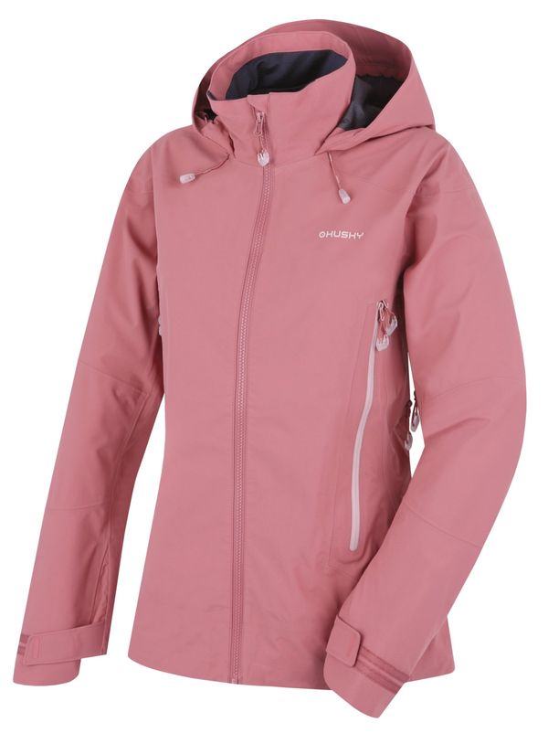 HUSKY Women's outdoor jacket HUSKY Nakron L light burgundy