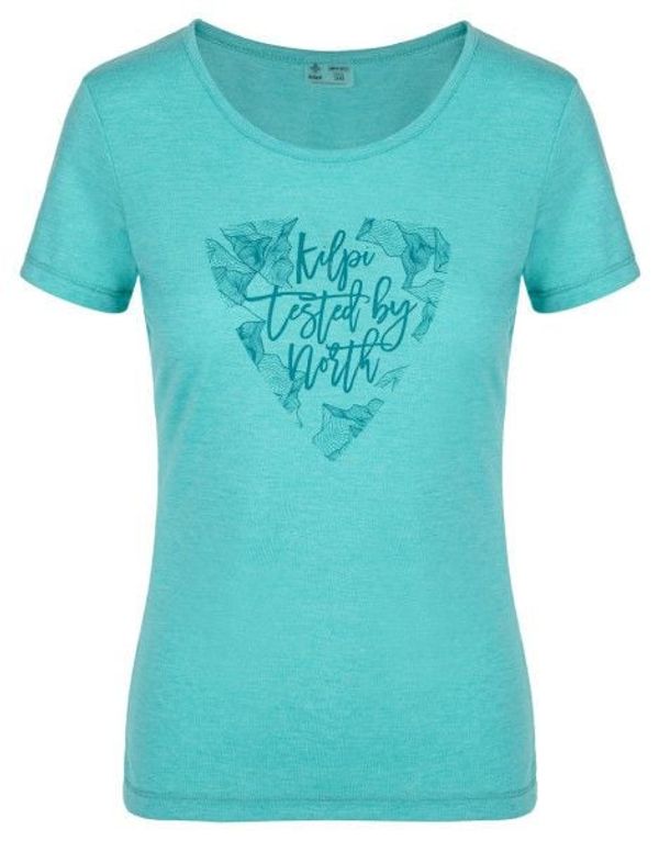 Kilpi Women's outdoor T-shirt Kilpi GAROVE-W turquoise