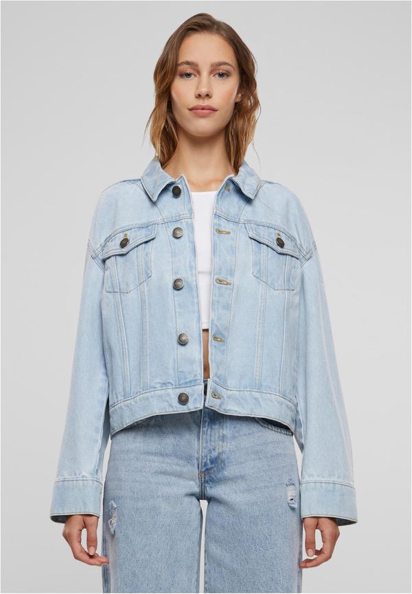 UC Ladies Women's oversized denim jacket from the 80s - light blue washed