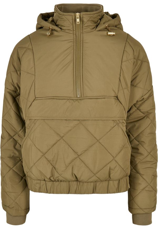 Urban Classics Women's oversized diamond quilted jacket tiniolive