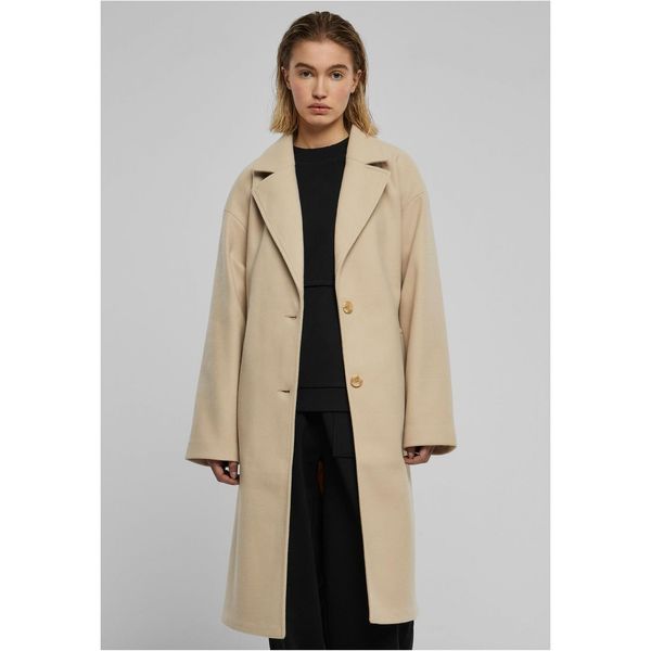 Urban Classics Women's Oversized Long Wet Sand Coat