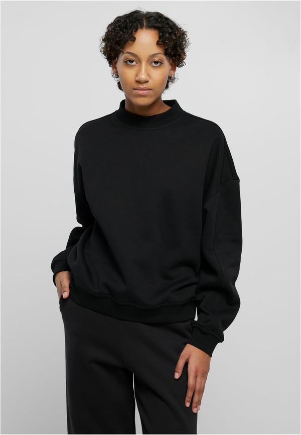 UC Ladies Women's Oversized Organic Crewneck Black