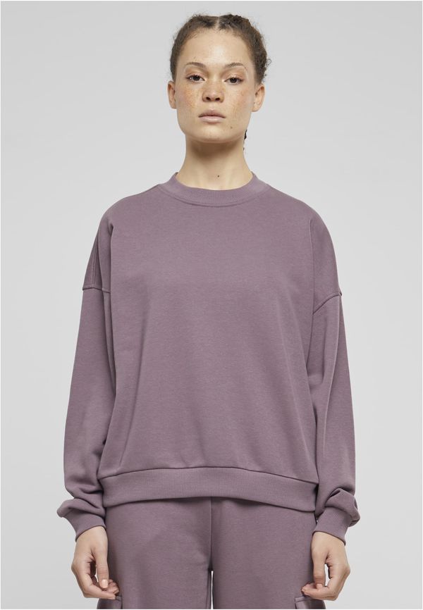 Urban Classics Women's Oversized Terry Sweatshirt Purple