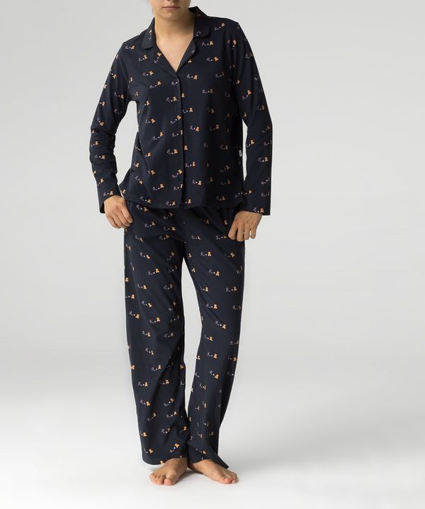 Atlantic Women's pajamas Atlantic Bear - dark blue