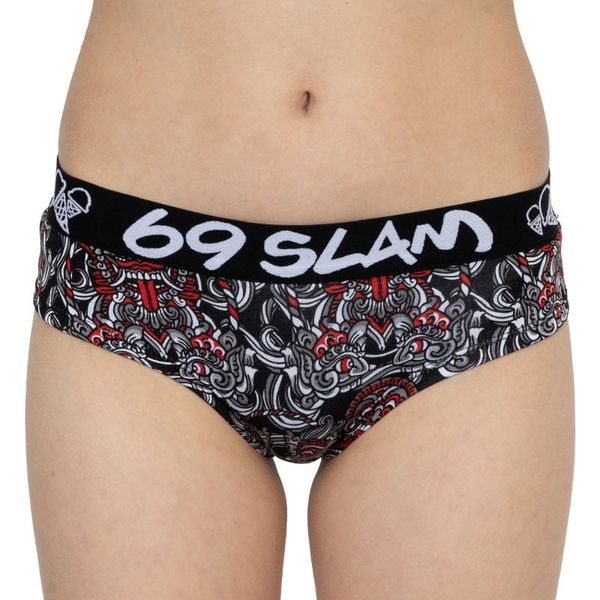 69SLAM Women's panties 69SLAM boxer bamboo totem mask