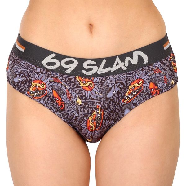 69SLAM Women's panties 69SLAM mayan head luna