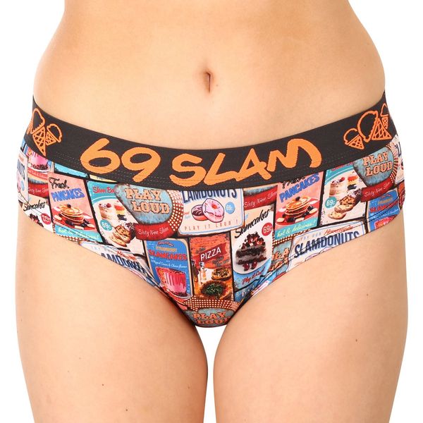 69SLAM Women's panties 69SLAM vintage food sign