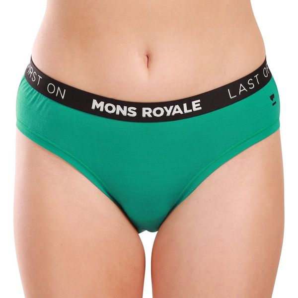 Mons Royale Women's panties Mons Royale merino green