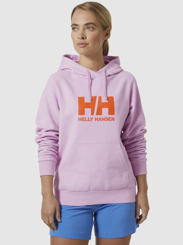 Helly Hansen Women's pink hoodie HELLY HANSEN HH Logo Hoodie 2.0