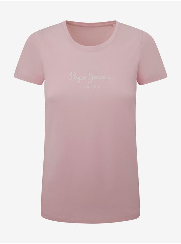 Pepe Jeans Women's Pink Short Sleeve T-Shirt Pepe Jeans - Women