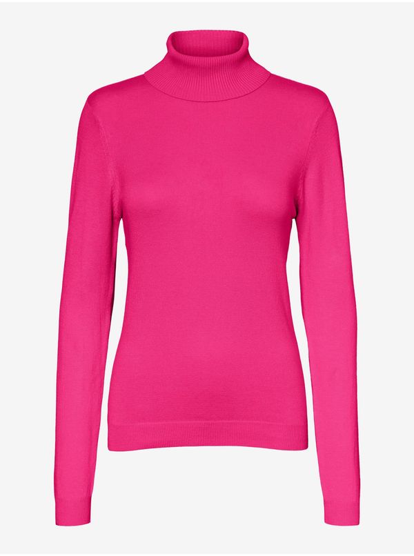 Vero Moda Women's pink turtleneck VERO MODA Glory - Women