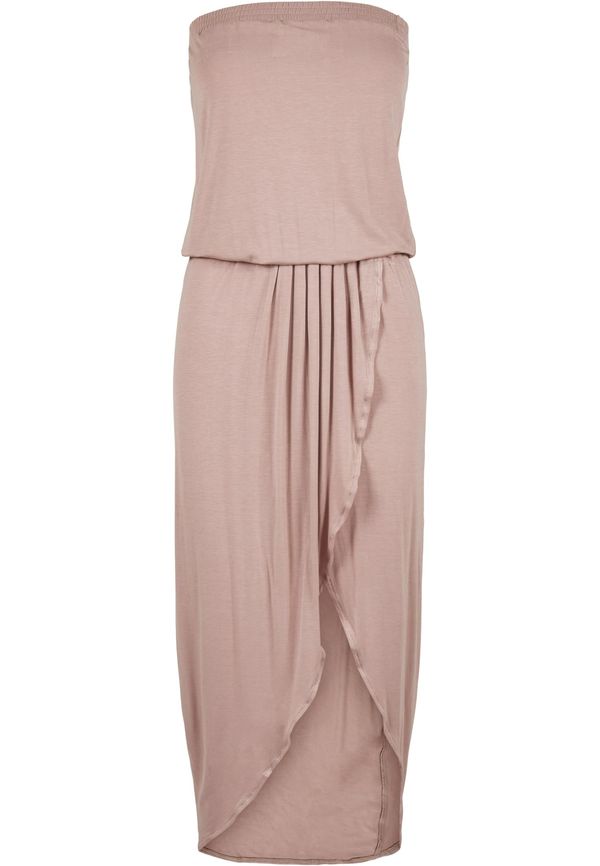 Urban Classics Women's Powder Pink Bandeau Dress