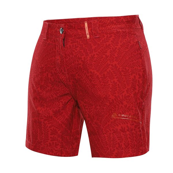 ALPINE PRO Women's quick-drying shorts ALPINE PRO CUOMA 3 crimson variant pa