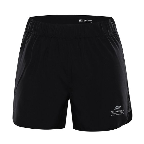 ALPINE PRO Women's quick-drying shorts ALPINE PRO SPORTA black