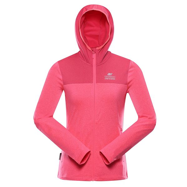 ALPINE PRO Women's quick-drying sweatshirt ALPINE PRO FANCA neon knockout pink