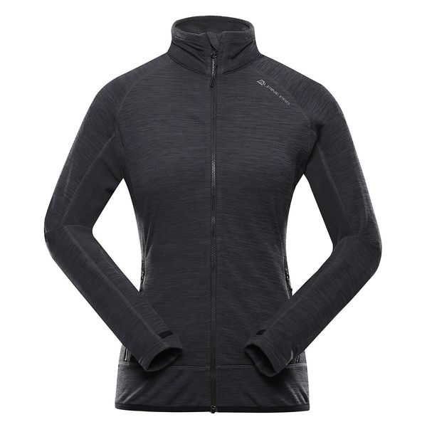 ALPINE PRO Women's quick-drying sweatshirt ALPINE PRO ONNECA black