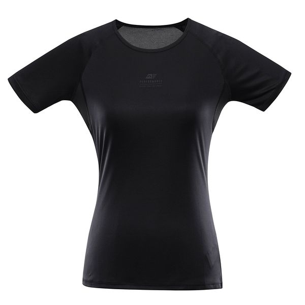 ALPINE PRO Women's quick-drying T-shirt with cool-dry ALPINE PRO PANTHERA black