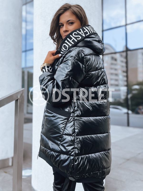 DStreet Women's quilted jacket FASHION CHIC black Dstreet