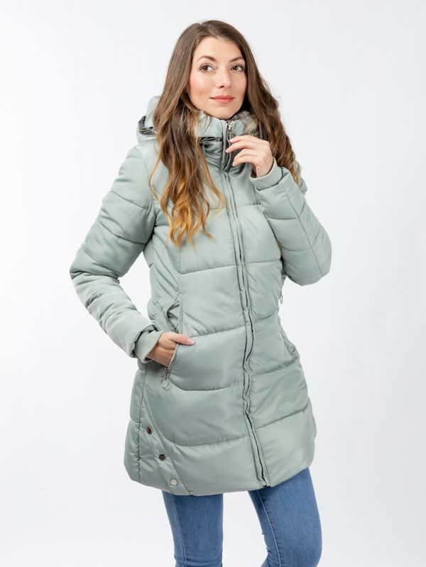 Glano Women's quilted jacket GLANO - green